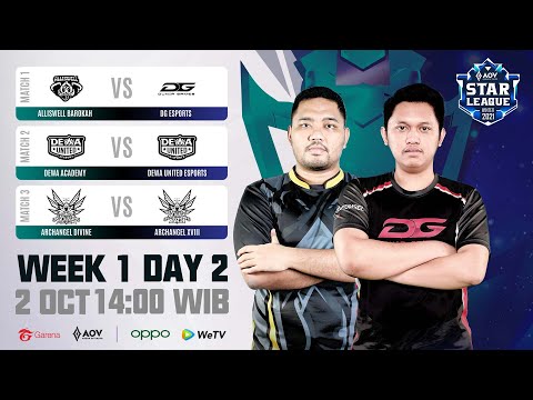 ASL 2021 Winter Week 1 Day 2 - Garena AOV Indonesia