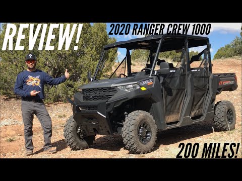 REVIEW! (200+ miles) | 2020 Polaris Ranger Crew 1000 Premium (Vid #15)