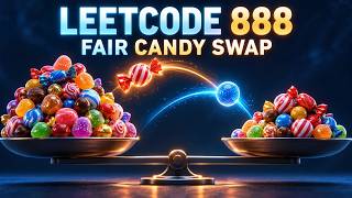 YouTube video 'Leetcode solving: 888  Fair Candy Swap'