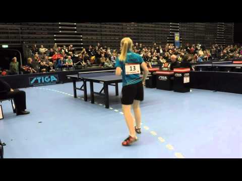 160501 DM2016, Xenia Rindom - Thea Amalie Nielsen