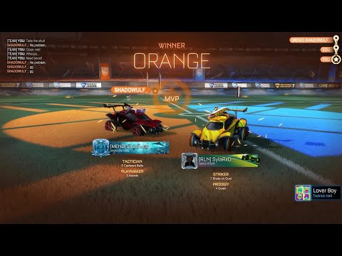 LOVER BOY - TODRICK HALL | PLAYER ANTHEM & MVP | ROCKET LEAGUE