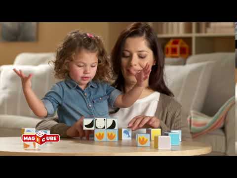 Магнитные кубики Geomag Magicube Polar Animals Полярные животные (134)