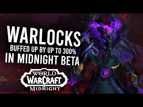 Massive Warlock Buffs In Midnight! Up To 300% More Power For Talents And Spells | World Of Warcraft