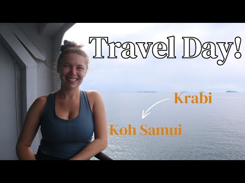 Heading to the Islands 🏝️ | KRABI to KOH SAMUI