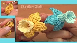 Fuchsia Flower Free Crochet Pattern Tutorial 78 Beautiful 3D Flowers
