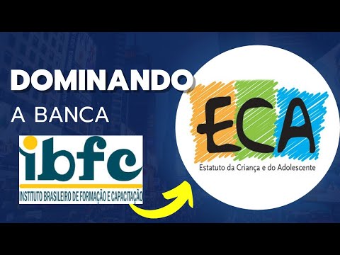 GABARITE as questões do ECA - 2023 | Banca IBFC