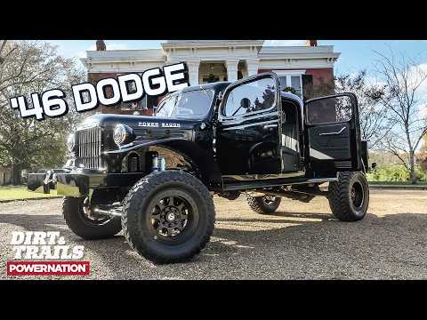 Most BADASS 4 Door 1946 Power Wagon Around: 9,100 Pounds of Pure Muscle