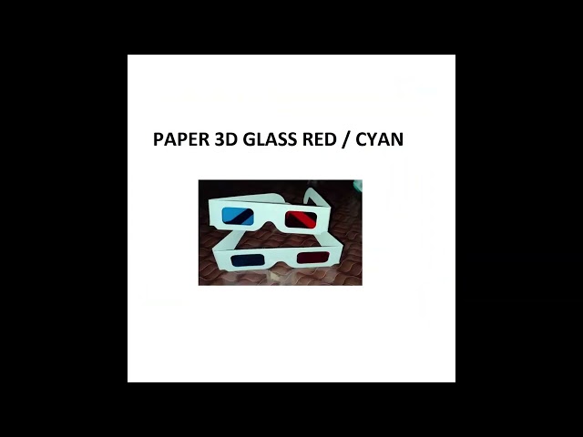 3D GLASSES - 3d Red Cyan Plastic Glasses Trader - Retailer from New Delhi