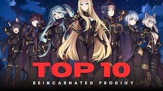 Top 10 Anime Where MC is Reincarnated TOO STRONG (Must Watch)