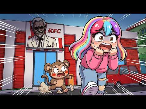 หนีออกจากร้าน KFC อย่างหลอน | Roblox : Escape KFC Obby!