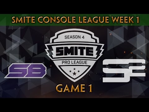 SMITE Console League S4 Spring Split Week 1 - Strictly Business vs. SoaR Gaming (Game 1)
