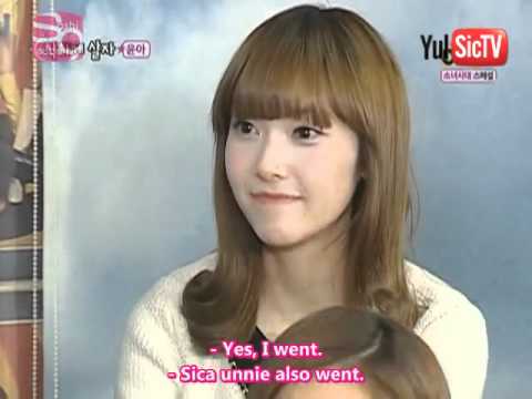 [En][101205] SNSD Yulsic 율싴 Royal Moment #101 - Jessica Never Forgets