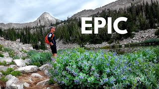 Shadow of the Pfeifferhorn | Trail Run to Maybird Lakes