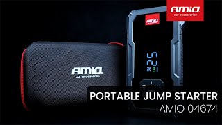 AKU kompresor s funkcí powerbanky a boosteru 7200 mAh | 600A | AMIO