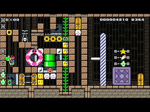 Yoshi Puzzle by PuzzleKing ~ SUPER MARIO MAKER ~ NO COMMENTARY 1be