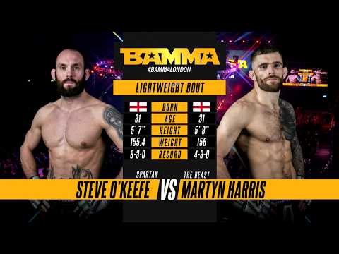 Steve O'Keefe vs Martyn Harris full fight