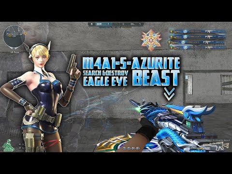 Crossfire WEST | *NEW VIP* M4A1-S-Azurite Beast Search & Destroy Eagle Eye