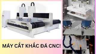 Máy khắc đá cnc, Cắt đá cnc IRONWOOD. Đa dạng hóa chất liệu nội thất hiện đại!