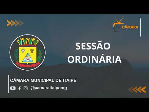 3ª/2026 Reunião Ordinária -  Câmara Municipal de Itaipé - MG