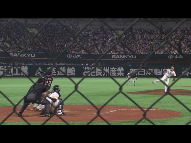 【4回表】マリーンズ・田村がセンター前に逆転タイムリーヒットを放つ!! 2017/5/25 H-M