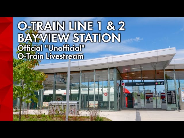 オタワ Oトレイン ベイビュー駅