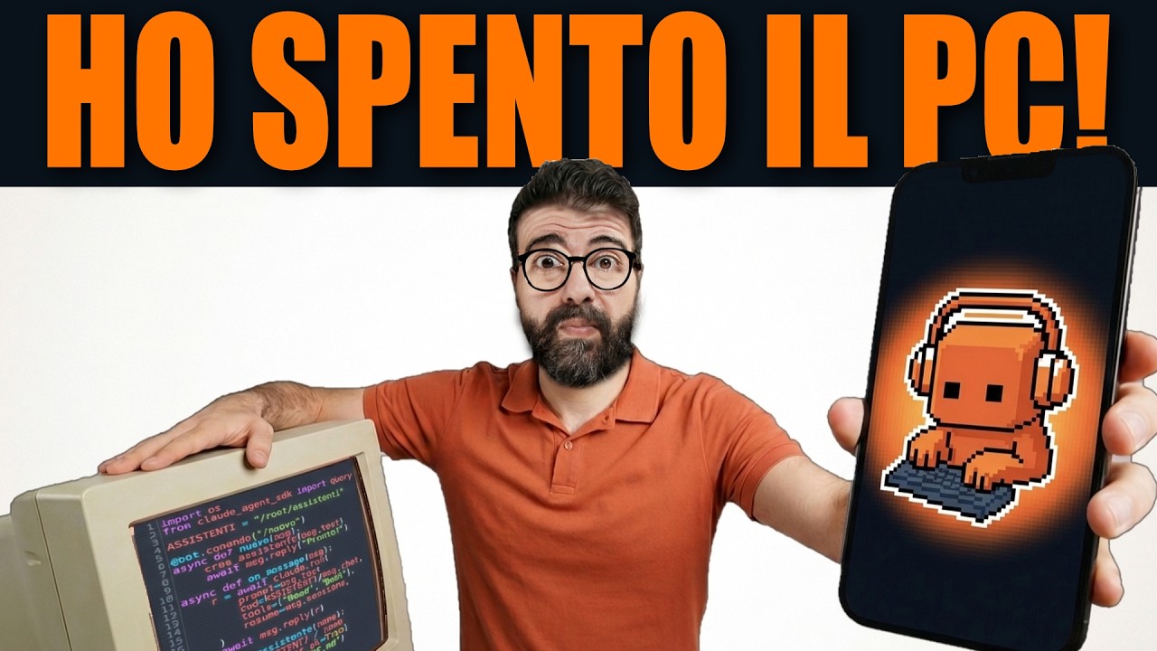 CLAUDE CODE su VPS: il mio ASSISTENTE AI che lavora 24/7 su TELEGRAM