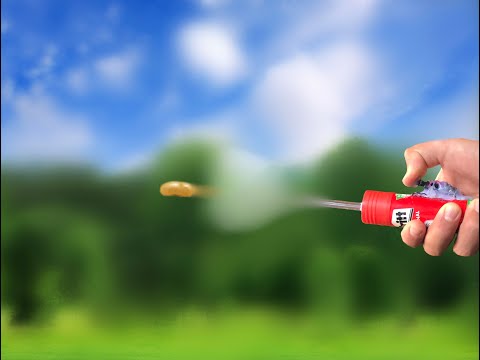 Diy mini Potato gun!!