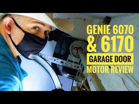 Genie Wall Mount 6070 & 6170 Garage Door Motor Review