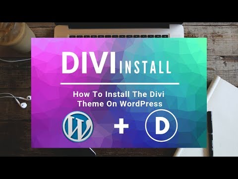 How To Use Free Website Page Layouts WordPress Divi Theme 2018