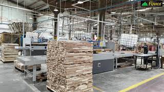 MÁY GHÉP NGANG CAO TẦN FC-1040H | Công suất 40 KW ghép dày đến 120mm | FUVICO