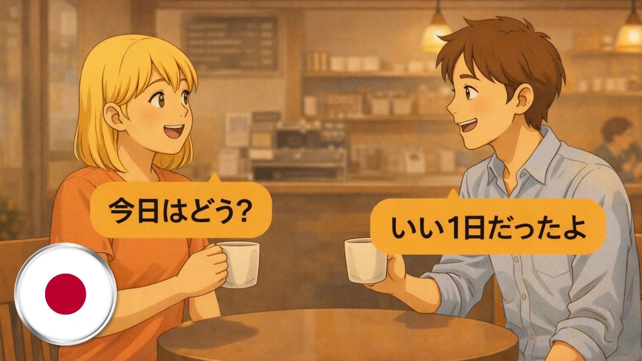 Slow & Easy Japanese Conversation Practice - Learn Japanese | School & Shopping
