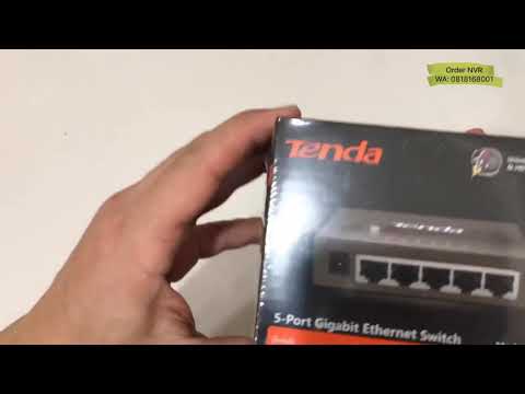 Šakotuvas Tenda TEG1005D tinklo jungiklis Nevaldomas Gigabit Ethernet (10/100/1000) Pilkas video