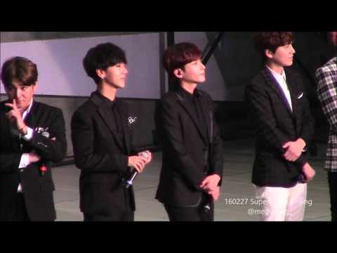 160227 SuperCamp Beijing Yesung's ment