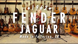 Video thumbnail for 1962 Fender Jaguar Played by Brad Allen Williams // SOUND CHECK by Retrofret Vintage Guitars