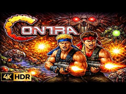 Contra Gameplay | Stage 1 🎮