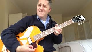 Video thumbnail for Epiphone Zephyr reissue John Lee Hooker tribute guitar Vid 2 by snakehips81