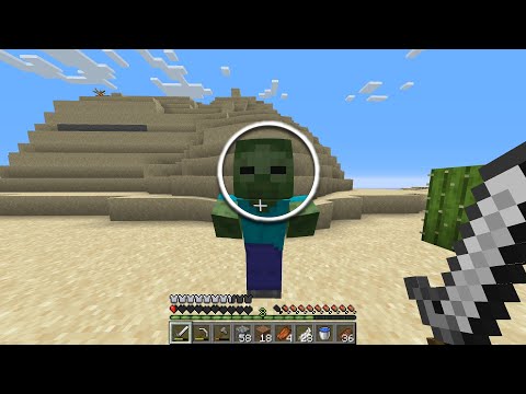 Beating Minecraft With My Eyes (NO MOUSE)