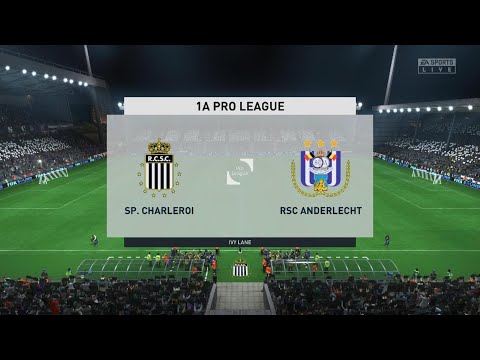 Charleroi vs Anderlecht | Jupiler Pro League 26th December 2022 Full Match FIFA 23 | PS5™ [4K HDR]