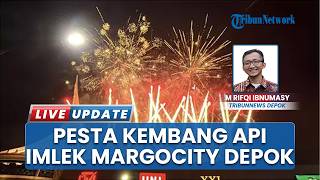 Meriahnya Pesta Kembang Api Imlek 2026 di Margocity Depok, Ribuan Warga Langsung Terpukau