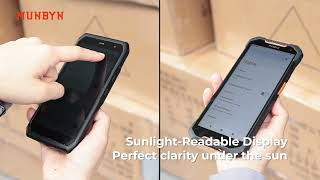 Clear Vision in Any Light | MUNBYN AS01 Barcode Scanner 
