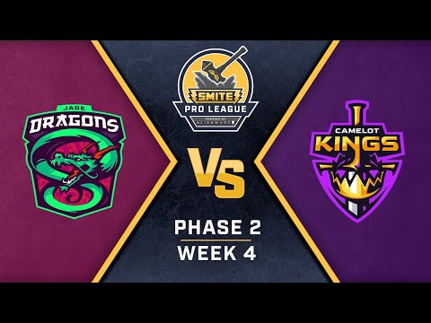 SMITE Pro League Phase 2 Week 4 Day 2: Jade Dragons Vs Camelot Kings