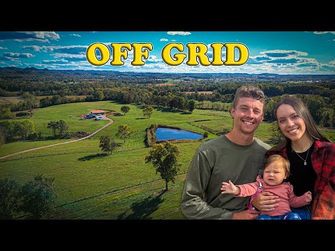 8 Months Building an Off Grid Home - On 50 Acre Farm
