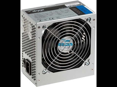 Akyga AK-B1-700BE ATX Maitinimas 700W Juodas EDITION P4+4 PCI-E SATA PPFC 12 cm video