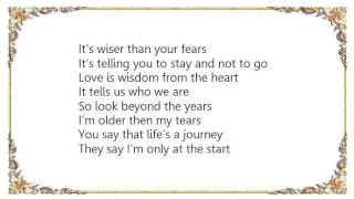 Cherie - Older Than My Years Lyrics