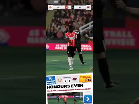 Score Hero 2022 / Daily Match : PSV - AZ