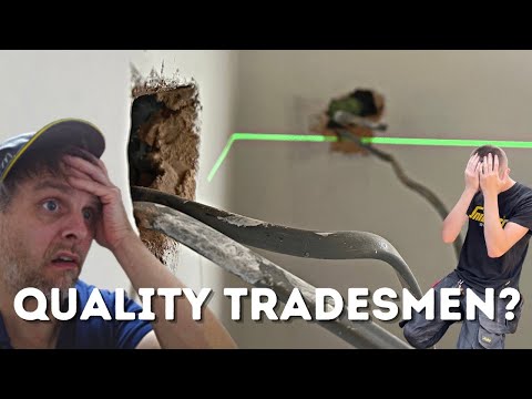 Are they the worst Tradesmen? Shoddy Work - Electrician