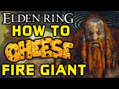ELDEN RING BOSS GUIDES: How To Easily Kill The Fire Giant!