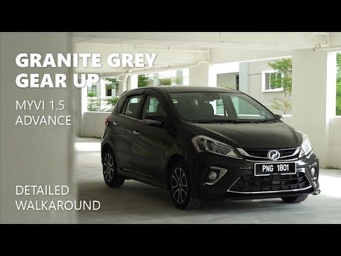 Detailed Walkaround - Perodua Myvi 1.5 Advance with full Gear Up