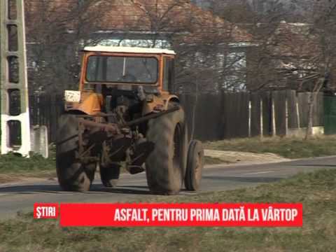 Asphalt, for the first time in Vârtop