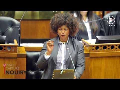 Makhosi Khoza reacts to the revelations from the StateCaptureInquiry hearings so far